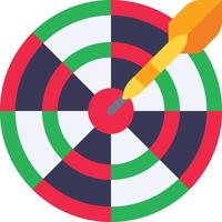 dart game bar winner sport - flat icon vector