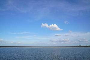 mountains, sky and dam  Turbines that generate electricity  Aerial view of Lam Ta Khlong Dam in Thailand photo