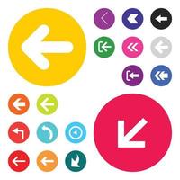 User Interface buttons design set vector