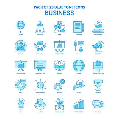 Business Icons Blue Vector Art, Icons, and Graphics for Free Download