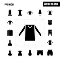 Fashion Solid Glyph Icons Set For Infographics Mobile UXUI Kit And Print Design Include Umbrella Rain Raining Weather Nail Art Design Nail Collection Modern Infographic Logo and Pictogram vector
