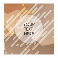 Brown and white pattern background vector