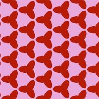 Repeating pattern, background and wall paper designs vector