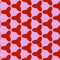 Repeating pattern, background and wall paper designs vector