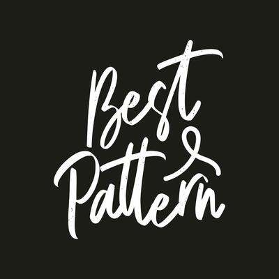 Best pattern new simple grunge style svg cut files design with black and white color