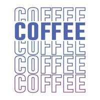 Professional coffee quote svg cut files typography tshirt design vector