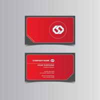 Clean and Modern Business Card. Free Download vector