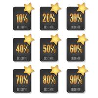 Discount. Sale offer price sign. Special offer symbol. Discount promotion. vector