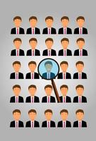 Choose an employee vector