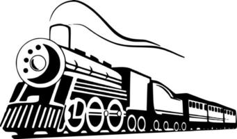 tren icono vector