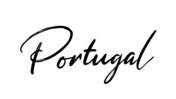 Portugal text sketch writing video animation 4K