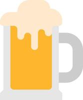 beer party beverage drinks alcohol - flat icon vector