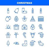 Christmas Line Icons Set For Infographics Mobile UXUI Kit And Print Design Include Sale Document File Text Music Sound Media Multimedia Collection Modern Infographic Logo and Pictogram vector