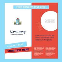 Hospital Company Brochure Template Vector Busienss Template
