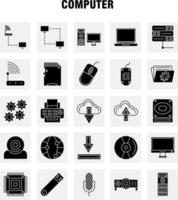 Mobile App Solid Glyph Icons Set For Infographics Mobile UXUI Kit And Print Design Include Microphone Mic Recording Media Share Connectivity Button User Eps 10 Vector