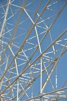 Structural details of a ferris wheel in an amusement Park photo