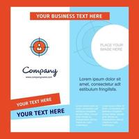 Target Company Brochure Template Vector Busienss Template