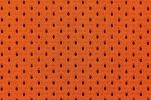 Detailed texture of basketball sportswearl cloth photo