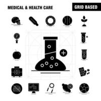 Medical And Health Care Solid Glyph Icon for Web Print and Mobile UXUI Kit Such as Ear Medical Research Hospital Medicine Medical Pills Tablet Pictogram Pack Vector