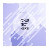 Purple and white background with typography vector