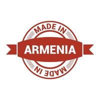 Armenia stamp design vector