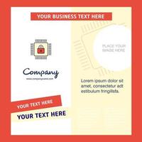 Processor Company Brochure Template Vector Busienss Template