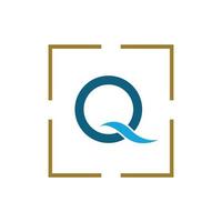 Letter Q Business corporate abstract unity vector logo design template