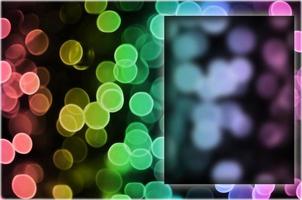 Bokeh background image with specific copy space photo