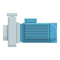 Pressure water pump icon, cartoon style vector