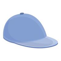 Golf cap icon, cartoon style vector