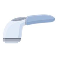 Epilation tool icon, cartoon style vector