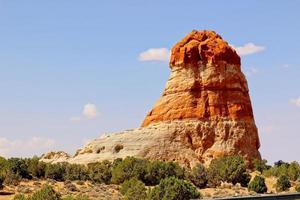 Rock Showing Various Levels Of Erosion photo