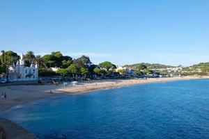 costa brava, s'agaro perteneciente a sant feliu de guixols, cataluña, españa foto