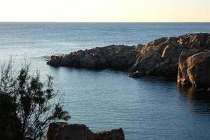 costa brava catalana en el pueblo de s'agaro foto