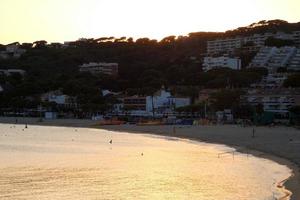 Beaches of the Costa Brava, S'agaro, a town near Sant Feliu de Guixols and Playa de Aro photo