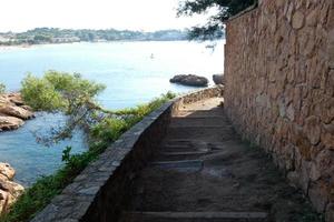 Camino de Ronda on the Catalan Costa Brava, S'agaro, Spain photo