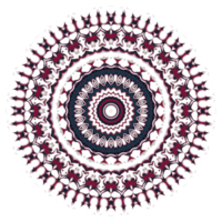 patrón de ornamento abstracto mandala png