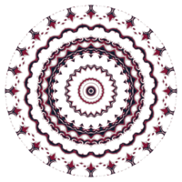 Abstract ornament pattern mandala png