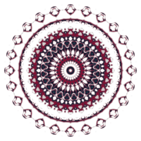 patrón de ornamento abstracto mandala png