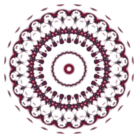 mandala de modèle d'ornement abstrait png