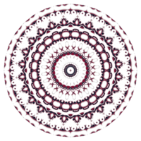 patrón de ornamento abstracto mandala png