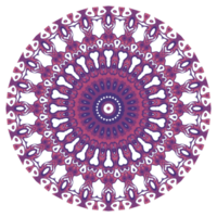 mandala de modèle d'ornement abstrait png