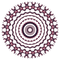 mandala de modèle d'ornement abstrait png