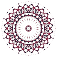 mandala de modèle d'ornement abstrait png