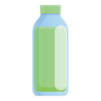 Exotic fresh juice icon, cartoon style vector