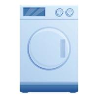 Hygiene tumble dryer icon, cartoon style vector