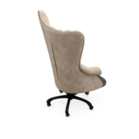 sillón isométrico aislado 3d render png