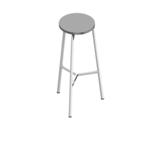 chaise isométrique rendu isolé 3d png