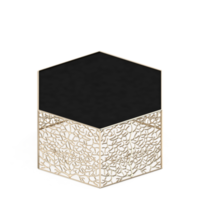 render 3d de mesa isométrica png