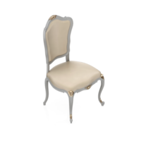 Isometric Chair 3D isolated rendering png